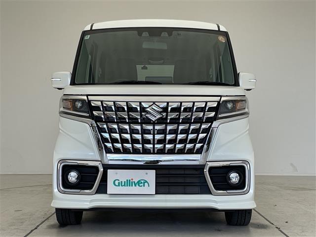 スペーシアカスタム ハイブリッドXS スズキサポート 純正10型ディズプレイオーディオナビ 全方位カメラ 両側パワースライドドア ハーフレザーシート レーダークルーズコントロール シートヒーター バックカメラ ヘッドアップディスプレイ(72枚目)