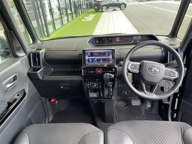 タント カスタムＲＳスタイルセレクション　純正９型ナビ　全方位カメラ　両側パワースライドドア　レーダークルーズコントロール　シートヒーター　コーナーセンサー　１４インチアルミホイール　ＬＥＤヘッドライト　ＥＴＣ　衝突軽減システム　フルセグＴＶ（2枚目）