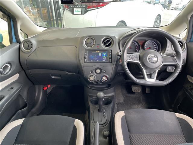 ノート X 純正ナビ バックカメラ オートライト ドライブレコーダー ETC 衝突軽減システム ワンセグ CD DVD Bluetooth ステアリングスイッチ スマートキー プッシュスタート 横滑り防止装置(2枚目)