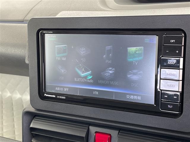 タント X SDナビ Bluetoth CD DVD フルセグ 片側パワースライド バックカメラ コーナーセンサー ETC 衝突軽減システム アイドリングストップ ステアリングスイッチ スマートキー(5枚目)