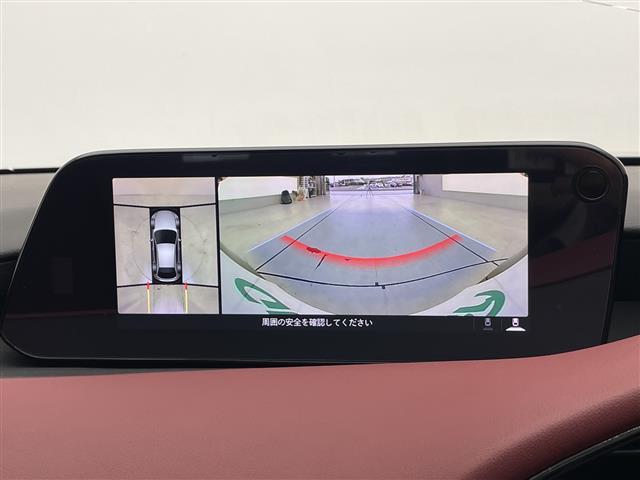 ＭＡＺＤＡ３ファストバック ＸＤバーガンディ　セレクション　プレミアムサウンドＢＯＳＥ　純正１０．２５型ナビ　全方位カメラ　レーダークルーズコントロール　シートヒーター　バックカメラ　パワーシート　コーナーセンサー　純正アルミホイール　ブラインドスポットモニタ（4枚目）