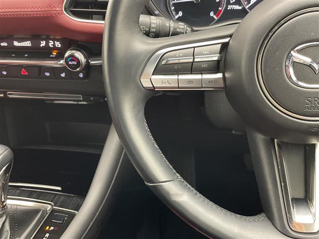 ＭＡＺＤＡ３ファストバック ＸＤバーガンディ　セレクション　プレミアムサウンドＢＯＳＥ　純正１０．２５型ナビ　全方位カメラ　レーダークルーズコントロール　シートヒーター　バックカメラ　パワーシート　コーナーセンサー　純正アルミホイール　ブラインドスポットモニタ（22枚目）