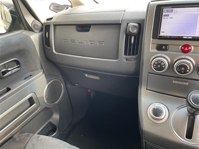 デリカD:5 G パワーパッケージ HDDナビ 片側パワースライド クルーズコントロール バックカメラ フルセグ CD DVD アルミホイール 4WD パドルシフト ETC ステアリングスイッチ スマートキー(12枚目)