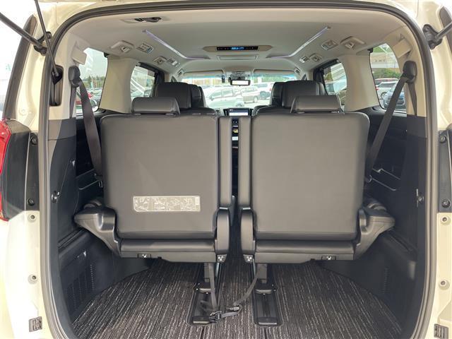 アルファード 2.5S Cパッケージ トヨタセーフティセンス 純正10型ナビ SDカードなし フリップダウンモニター 三眼LEDヘッドライト 両側パワースライドドア レーダークルーズコントロール シートヒーター エアシート インナーミラー(36枚目)