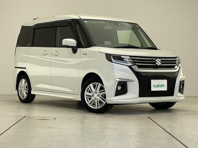 ソリオ ハイブリッドＭＺ　スズキセーフティサポート　純正９型ディスプレイオーディオナビ　全方位カメラ　両側パワースライドドア　レーダークルーズコントロール　シートヒーター　バックカメラ　ヘッドアップディスプレイ　スマートキー（67枚目）
