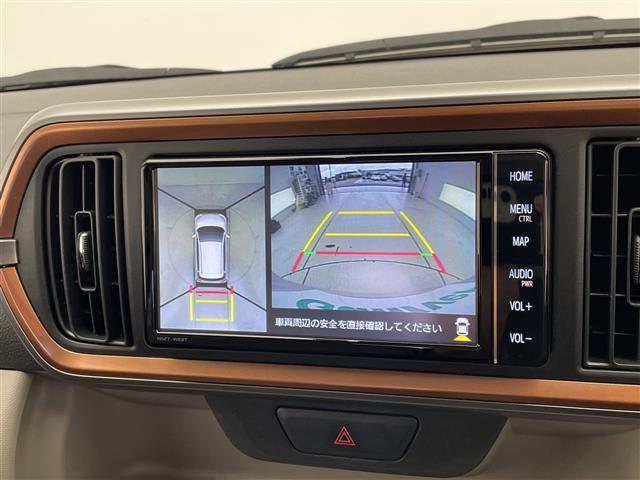 パッソ モーダ チャーム スマートアシストII 純正ナビ 全方位カメラ シートヒーター コーナーセンサー 純正アルミホイール ETC2.0 LEDヘッドライト レーンキープアシスト オートマチックハイビーム ドライブレコーダー(4枚目)