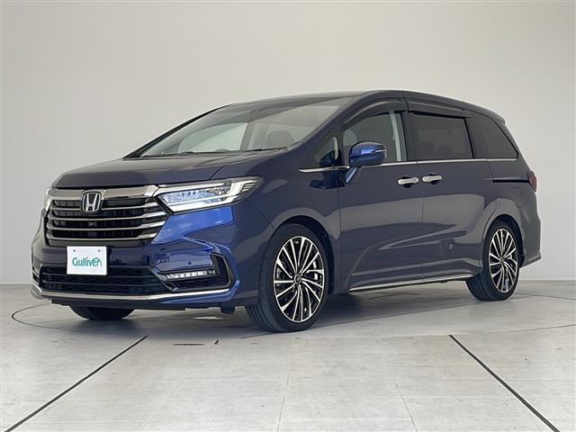 オデッセイハイブリッド e:HEVアブソルート・EX 純正10型ナビ フリップダウンモニター 全方位カメラ 両側パワースライドドア シートヒーター バックカメラ 電動リアゲート パワーシート コーナーセンサー 純正アルミホイール ETC2.0(35枚目)