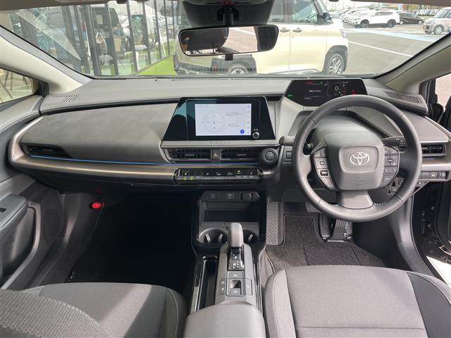 プリウス U トヨタセーフティセンス 純正12.3型ディスプレイオーディオ ナビ機能なし レーダークルーズコントロール シートヒーター バックカメラ コーナーセンサー ETC2.0 LEDヘッドライ(2枚目)