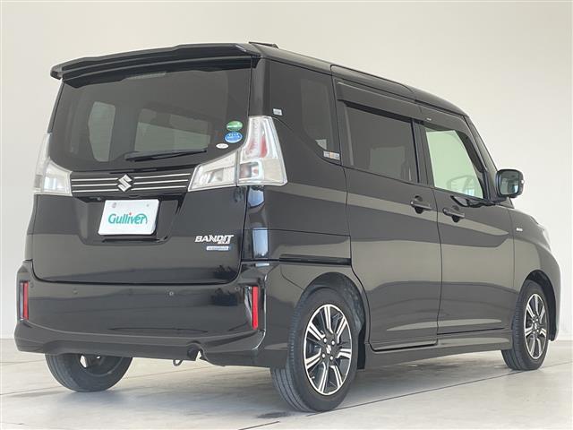 ソリオバンディット ハイブリッドＭＶ　スズキセーフティサポート　純正ナビ　全方位カメラ　両側パワースライドドア　クルーズコントロール　コーナーセンサー　純正アルミホイール　ＥＴＣ　ＬＥＤヘッドライト　パドルシフト　衝突軽減システム（34枚目）