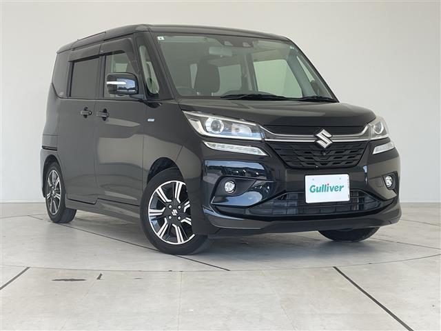 ソリオバンディット ハイブリッドＭＶ　スズキセーフティサポート　純正ナビ　全方位カメラ　両側パワースライドドア　クルーズコントロール　コーナーセンサー　純正アルミホイール　ＥＴＣ　ＬＥＤヘッドライト　パドルシフト　衝突軽減システム（35枚目）