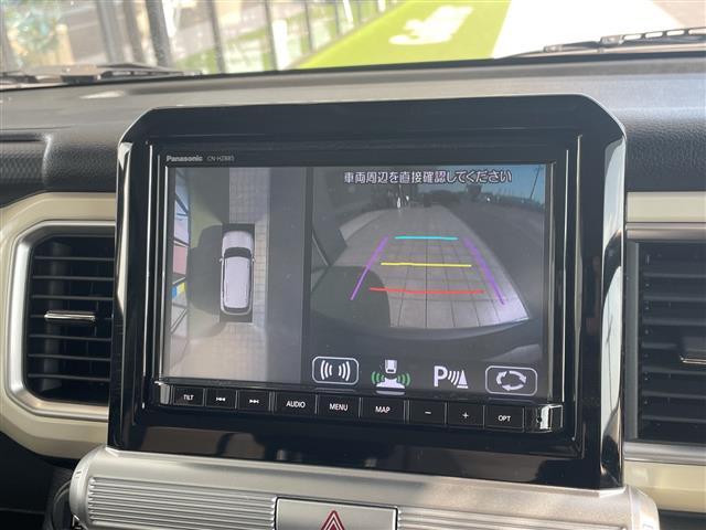 クロスビー ハイブリッドＭＺ　スズキセーフティサポート　純正８型ナビ　全方位カメラ　レーダークルーズコントロール　シートヒーター　コーナーセンサー　純正アルミホイール　ＥＴＣ　ＬＥＤヘッドライト　パドルシフト　衝突軽減システム（4枚目）