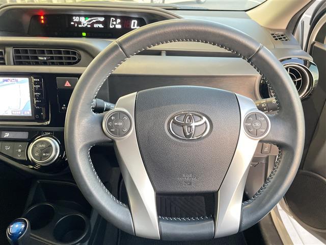 アクア X-アーバン 純正ナビ バックカメラ 純正アルミホイール ETC ドライブレコーダー CD DVD Bluetooth ステアリングスイッチ スマートキー プッシュスタート(42枚目)