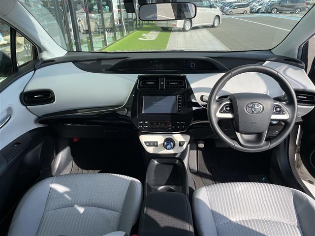 プリウス S 純正ナビ 純正アルミホイール ETC フルセグ CD DVD Bluetooth LEDヘッドライト ドライブレコーダー ステアリングスイッチ スマートキー プッシュスタート(2枚目)