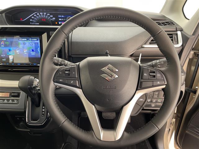 ソリオ ハイブリッドＭＺ　スズキセーフティサポート　８型ナビ　両側パワースライドドア　レーダークルーズコントロール　シートヒーター　バックカメラ　ヘッドアップディスプレイ　コーナーセンサー　純正アルミホイール　ＥＴＣ　ＬＥＤ（42枚目）