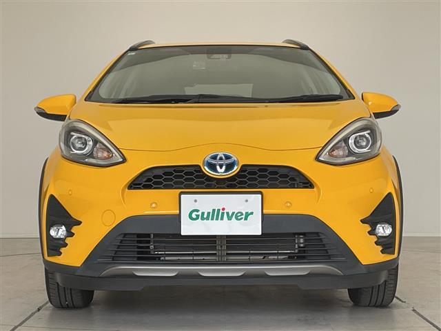 アクア クロスオーバー グラム トヨタセーフティセンス 純正9型ナビ バックカメラ シートヒーター ハーフレザーシート 純正アルミホイール 純正フロアマット ルーフレール LEDヘッドライト オートマチックハイビーム(18枚目)