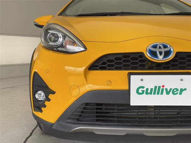 アクア クロスオーバー グラム トヨタセーフティセンス 純正9型ナビ バックカメラ シートヒーター ハーフレザーシート 純正アルミホイール 純正フロアマット ルーフレール LEDヘッドライト オートマチックハイビーム(38枚目)