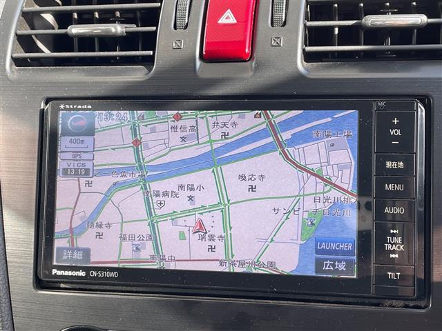 インプレッサスポーツ １．６ｉ－Ｌ　純正ナビ　純正アルミホイール　フルセグ　ＣＤ　ＤＶＤ　Ｂｌｕｅｔｏｏｔｈ　純正フロアマット　アイドリングストップ　リモコンキー（3枚目）