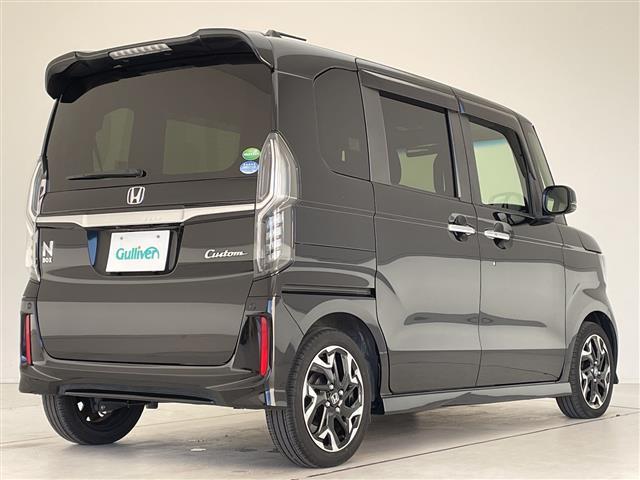N-BOXカスタム G・Lターボホンダセンシング ホンダセンシング 純正ナビ 両側パワースライドドア レーダークルーズコントロール シートヒーター バックカメラ コーナーセンサー 純正アルミホイール LEDヘッドライト オートマチックハイビーム(35枚目)