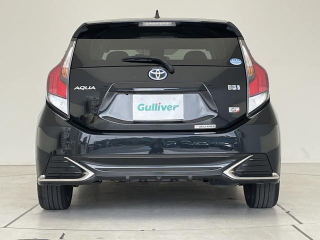 アクア G G’s トヨタセーフティセンス 純正ナビ クルーズコントロール バックカメラ GZアルミホイール GZフロアマット ETC オートマチックハイビーム LEDヘッドライト ステアリングスイッチ スマートキー(60枚目)