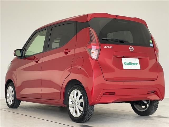 デイズ Ｘ　純正９型ナビ　アラウンドビューモニター　バックカメラ　コーナーセンサー　純正１４インチアルミホイール　ＬＥＤヘッドライト　オートライト　エマージェンシーブレーキ　スマートキー　プッシュスタート（48枚目）