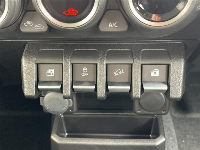 ジムニー XC スズキセーフティサポート クルーズコントロール シートヒーター LEDヘッドライト スマートキー プッシュスタート アイドリングストップ ダウンヒルアシストコントロール レーンキープアシスト(9枚目)