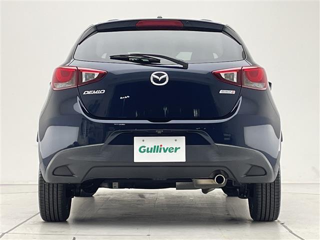 デミオ ＸＤツーリング　セーフティパッケージ　純正ナビ　バックカメラ　純正ＡＷ　ブラインドスポット　ＬＥＤヘッド　パドルシフト　レーンキープ　オートハイビーム　ドラレコ　衝突軽減　フルセグＴＶ　ＣＤ　ＤＶＤ　ＢＴ　スマートキ（43枚目）