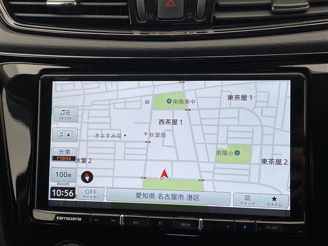 エクストレイル ２０Ｓ　Ｖセレクション　９型ナビ　バックカメラ　コーナーセンサー　純正アルミホイール　ＥＴＣ　ダウンヒルアシストコントロール　４ＷＤ　ドライブレコーダー　フルセグ　ＣＤ　ＤＶＤ　Ｂｌｕｅｔｏｏｔｈ　衝突軽減システム（3枚目）