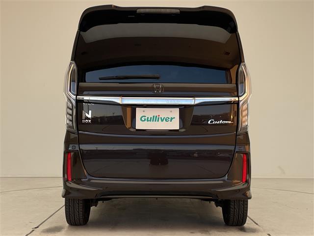 Ｎ－ＢＯＸカスタム Ｇ・Ｌターボホンダセンシング　純正８型ナビ　フリップダウンモニター　両側パワースライドドア　レーダークルーズコントロール　クルーズコントロール　バックカメラ　コーナーセンサー　純正アルミホイール　ＬＥＤヘッドライト　パドルシフト（43枚目）