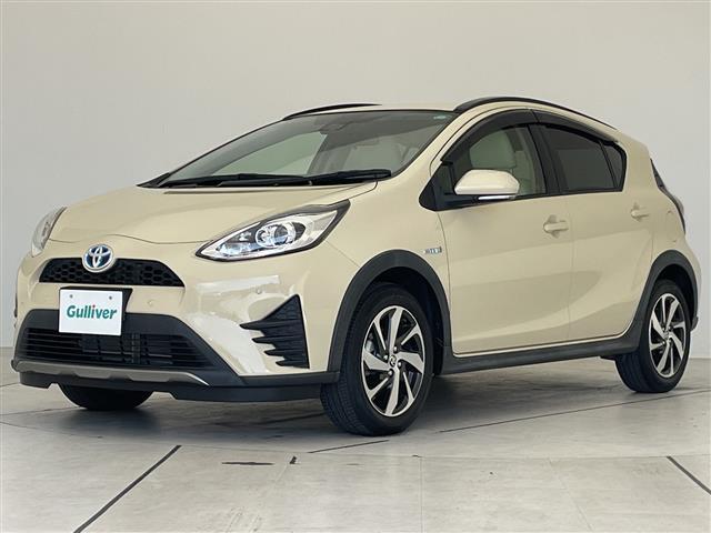 アクア クロスオーバー　グラム　トヨタセーフティセンス　シートヒーター　純正オーディオ　コーナーセンサー　純正アルミホイール　ＬＥＤヘッドライト　オートマチックハイビーム　衝突軽減システム　ＣＤ　ステアリングスイッチ　スマートキー（32枚目）