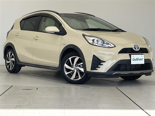 アクア クロスオーバー　グラム　トヨタセーフティセンス　シートヒーター　純正オーディオ　コーナーセンサー　純正アルミホイール　ＬＥＤヘッドライト　オートマチックハイビーム　衝突軽減システム　ＣＤ　ステアリングスイッチ　スマートキー（33枚目）