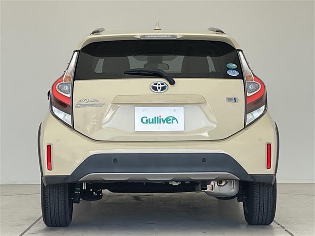 アクア クロスオーバー　グラム　トヨタセーフティセンス　シートヒーター　純正オーディオ　コーナーセンサー　純正アルミホイール　ＬＥＤヘッドライト　オートマチックハイビーム　衝突軽減システム　ＣＤ　ステアリングスイッチ　スマートキー（43枚目）