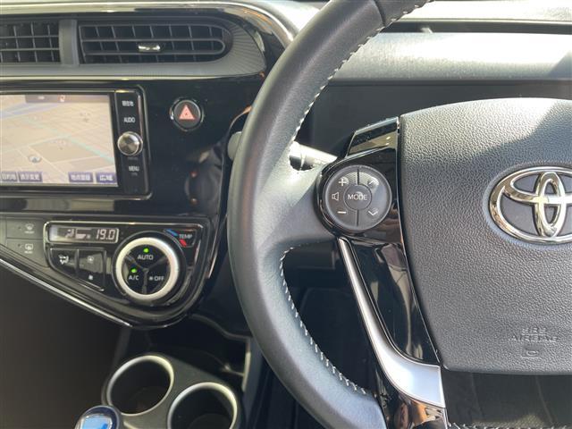 アクア クロスオーバー　純正ナビ　バックカメラ　コーナーセンサー　純正アルミホイール　ＬＥＤヘッドライト　レーンキープアシスト　オートマチックハイビーム　ドライブレコーダー　衝突軽減システム　フルセグ　スマートキー（22枚目）