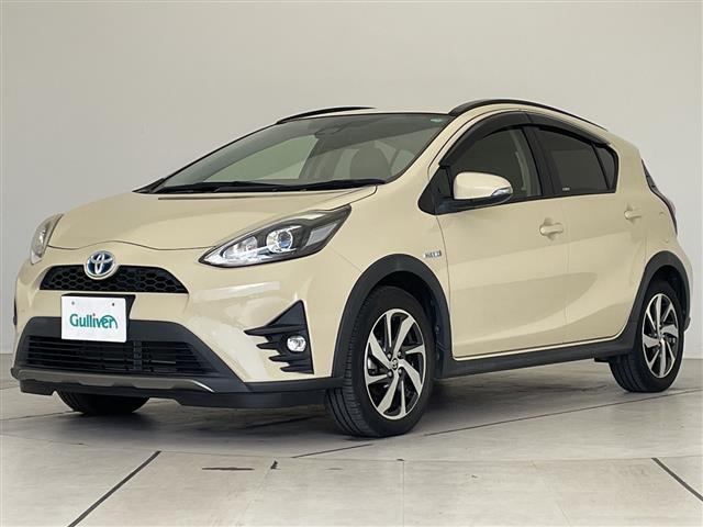 アクア クロスオーバー　純正ナビ　バックカメラ　コーナーセンサー　純正アルミホイール　ＬＥＤヘッドライト　レーンキープアシスト　オートマチックハイビーム　ドライブレコーダー　衝突軽減システム　フルセグ　スマートキー（33枚目）