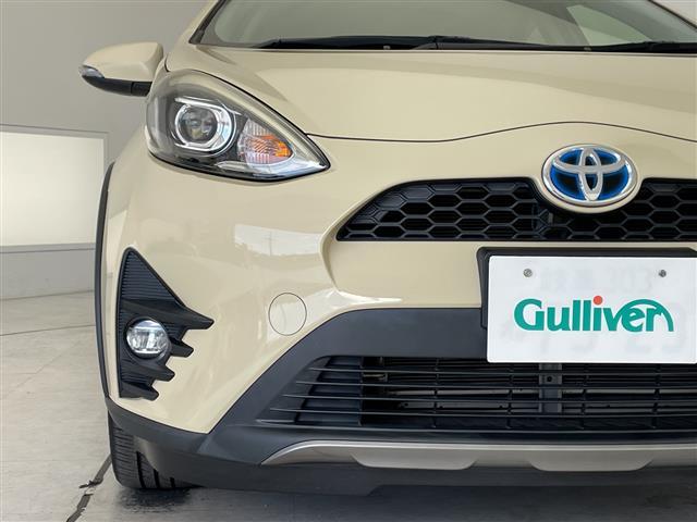 アクア クロスオーバー　純正ナビ　バックカメラ　コーナーセンサー　純正アルミホイール　ＬＥＤヘッドライト　レーンキープアシスト　オートマチックハイビーム　ドライブレコーダー　衝突軽減システム　フルセグ　スマートキー（38枚目）