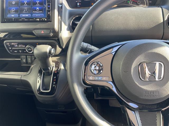 Ｎ－ＢＯＸカスタム Ｌ　純正ナビ　片側パワー　レーダークルーズコントロール　シートヒーター　コーナーセンサー　純正アルミホイール　ＬＥＤヘッドライト　オートマチックハイビーム　ドライブレコーダー　ＥＴＣ　衝突軽減システム（22枚目）