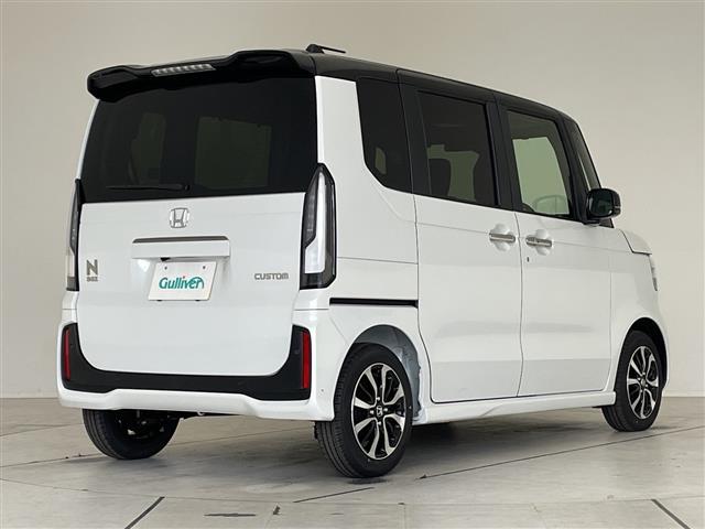 N-BOXカスタム コーディネートスタイル 届出済未使用車 ホンダセンシング 純正9型ディスプレイオーディオナビ 全方位カメラ 両側パワースライドドア レーダークルーズコントロール シートヒーター コーナーセンサー 衝突軽減システム(35枚目)