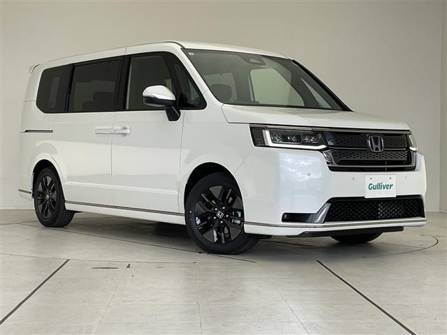 ステップワゴン ｅ：ＨＥＶスパーダ　登録済未使用車　ホンダセンシング　純正１１．４型ナビ　両側パワースライドドア　レーダークルーズコントロール　シートヒーター　バックカメラ　コーナーセンサー　純正アルミホイール　ブラインドスポットモニタ（34枚目）