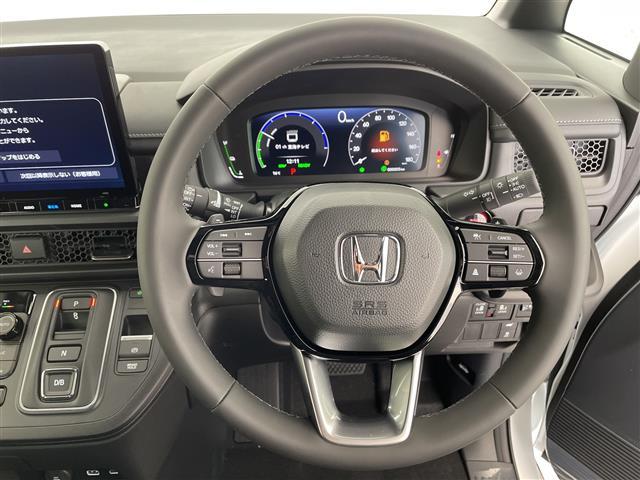 ステップワゴン ｅ：ＨＥＶスパーダ　登録済未使用車　ホンダセンシング　純正１１．４型ナビ　両側パワースライドドア　レーダークルーズコントロール　シートヒーター　バックカメラ　コーナーセンサー　純正アルミホイール　ブラインドスポットモニタ（42枚目）