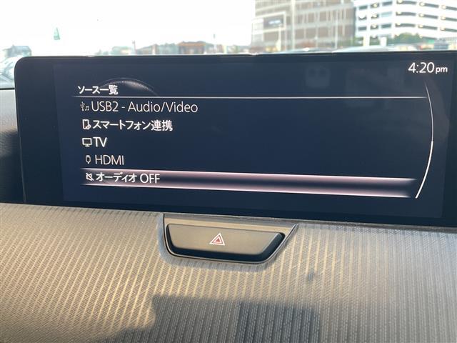 ＣＸ－６０ ＸＤ　Ｓパッケージ　純正１２．４型ナビ　ＳＤカードなし　全方位カメラ　レーダークルーズコントロール　シートヒーター　バックカメラ　パワーシート　ヘッドアップディスプレイ　コーナーセンサー　ブラインドスポットモニター（4枚目）