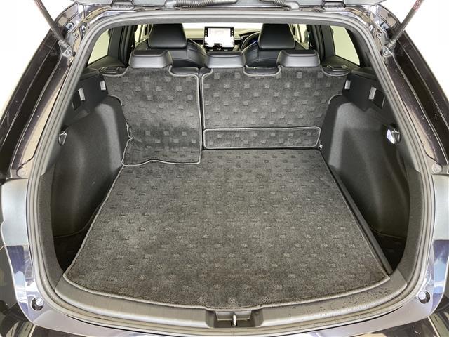 カローラツーリング ハイブリッド　ダブルバイビー　モデリスタエアロ　純正９型ディスプレイオーディオナビ　レーダークルーズコントロール　シートヒーター　バックカメラ　コーナーセンサー　純正アルミホイール　ステアリングヒーター　ＬＥＤライト　衝突軽減（32枚目）