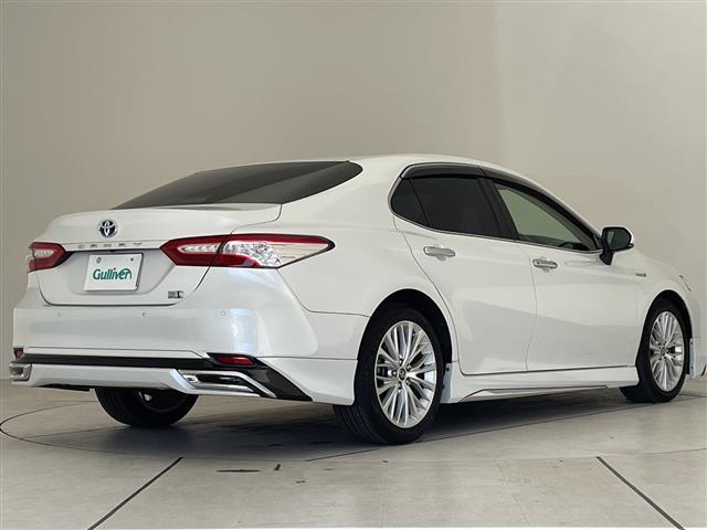 カムリ Ｇレザーパッケージ　トヨタセーフティセンス　純正８型ナビ　ＳＤカードなし　モデリスタエアロ　レーダークルーズコントロール　シートヒーター　バックカメラ　パワーシート　コーナーセンサー　純正アルミホイール　ＥＴＣ２．０（34枚目）