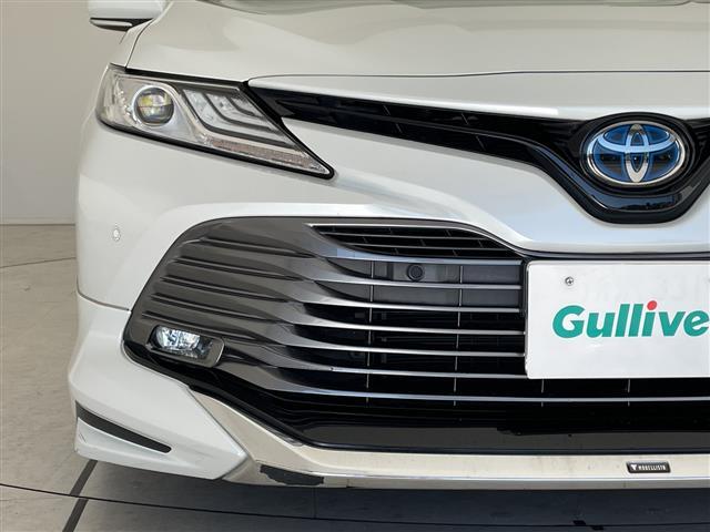 カムリ Ｇレザーパッケージ　トヨタセーフティセンス　純正８型ナビ　ＳＤカードなし　モデリスタエアロ　レーダークルーズコントロール　シートヒーター　バックカメラ　パワーシート　コーナーセンサー　純正アルミホイール　ＥＴＣ２．０（36枚目）