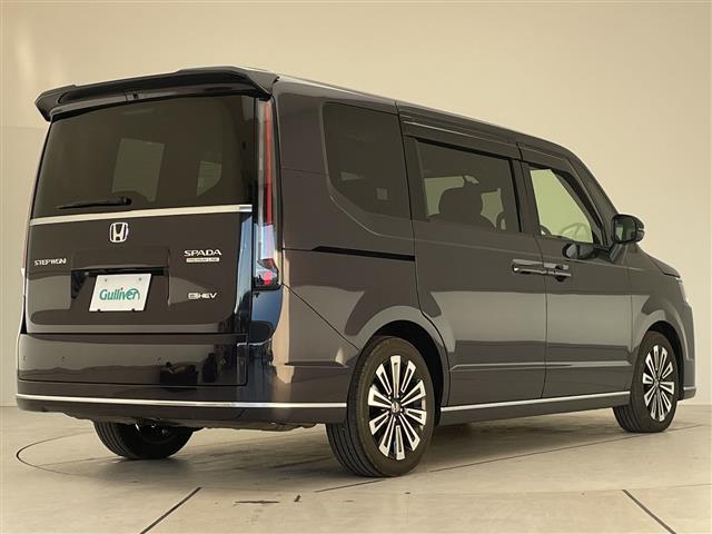 ステップワゴン ｅ：ＨＥＶスパーダ　プレミアムライン　純正１１．４型ナビ　純正１５．６型フリップダウンモニター　全方位カメラ　両側パワースライドドア　レーダークルーズコントロール　シートヒーター　バックカメラ　電動リアゲート　ブラインドスポットモニター（34枚目）