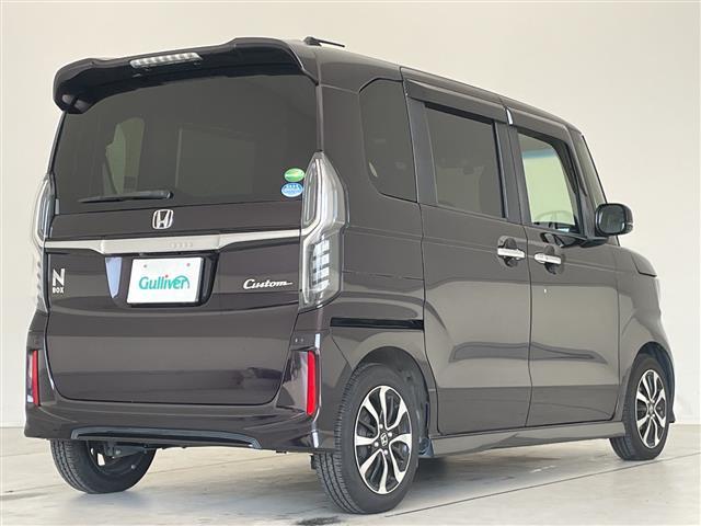 N-BOXカスタム G・Lホンダセンシング 純正ナビ レーダークルーズコントロール バックカメラ コーナーセンサー 純正アルミホイール LEDヘッドライト オートマチックハイビーム ドライブレコーダー 衝突軽減システム CD DVD(33枚目)