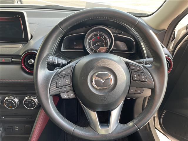 CX-3 XD ツーリング 純正ナビ SDカードなし ハーフレザー クルーズコントロール フルセグ バックカメラ ヘッドアップディスプレイ 純正アルミホイール ETC ブラインドスポットモニター LEDヘッドライト パドルシフト(42枚目)