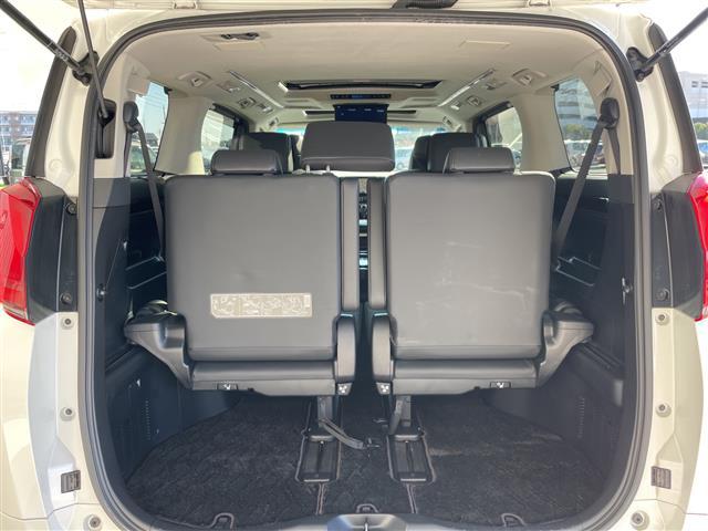 アルファード 2.5S Cパッケージ 純正10型ナビ フリップダウンモニター プレミアムサウンドJBL サンルーフ 三眼LEDヘッドライト 全方位カメラ 両側パワースライドドア シートヒーター エアシート 電動リアゲート BSM(34枚目)