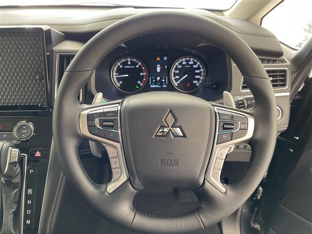 デリカD:5 シャモニー 登録済未使用車 両側パワースライドドア レーダークルーズコントロール シートヒーター バックカメラ 電動リアゲート パワーシート 純正アルミホイール ブラインドスポットモニター パドルシフト(42枚目)