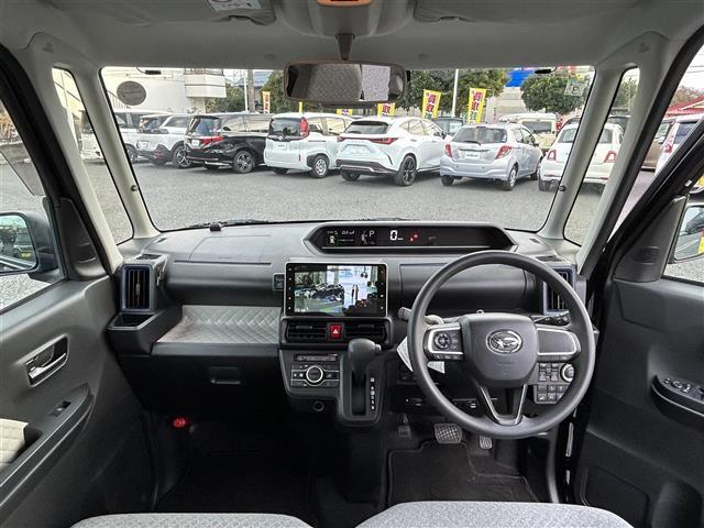 タント X 純正ナビ ブラインドスポットモニター 横滑り防止装置 盗難防止装置 衝突被害軽減システム アイドリングストップ コーナーセンサー パノラマモニター パワースライドドア 後席格納サンシェード(42枚目)