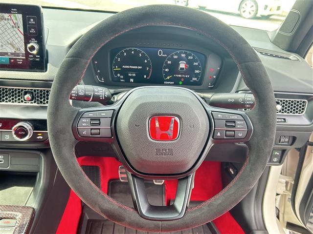 シビック タイプR ワンオーナー フルセグナビ ビルトインETC バックカメラ コーナーセンサー 横滑り防止装置 LEDヘッドライト スマートキー スペアキー1本 保証書(3枚目)