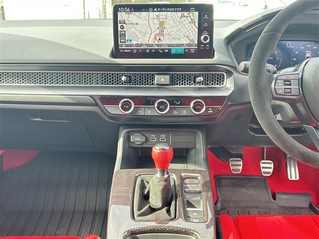 シビック タイプR ワンオーナー フルセグナビ ビルトインETC バックカメラ コーナーセンサー 横滑り防止装置 LEDヘッドライト スマートキー スペアキー1本 保証書(5枚目)